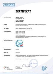 Uponor CER Tacker SYS MECH DIN CERTCO 7F278-F DE (1030935)