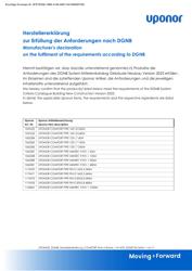 UPONOR DGNB COMFORT PeX-a Rohre (1141478)