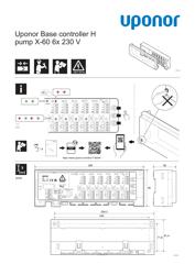Instrukcja instalacji Base controller H pump X-60 6x 230V (1139823)