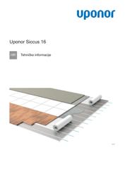 Tehničke informacije Siccus 16 underfloor heating/cooling system (1161860)
