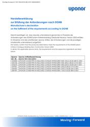 Uponor DGNB PeX preinsulated