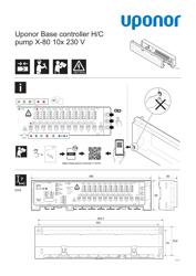 Uputstvo za instalaciju Base controller HC pump X-80 10x 230V (1139820)