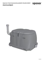 Asennusohje, Uponor Harmaavesisuodatin kesämökki (FI)
