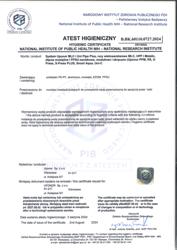 UPONOR CER Uni Pipe PLUS FIT HYG PZH B-BK-60210-0746-21 PL EN