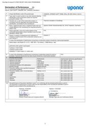 Uponor DoP Klett  1092659 INT (1093039)