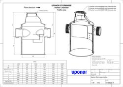 Uponor Stormwise Vortex chamber Traffic area (pdf)