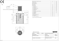 Uponor öljynerotin PE-6-30-1,2 ohivirtauksella, tyyppikuva (FI)