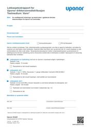 IR leak test report TW water NO 1120603