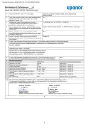 Uponor DoP TEPORIS 1047320 INT (1090418)