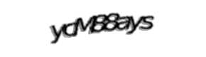 Security check image, please type the characters shown