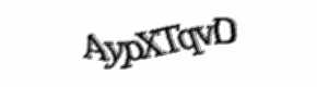 Security check image, please type the characters shown