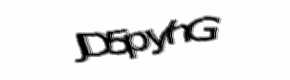 Security check image, please type the characters shown