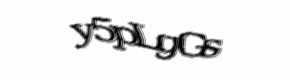 Security check image, please type the characters shown