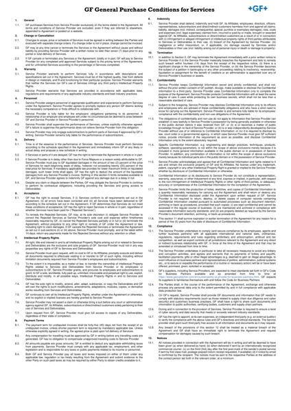 GF General Terms and Conditions for Purchasing Services as PDF 