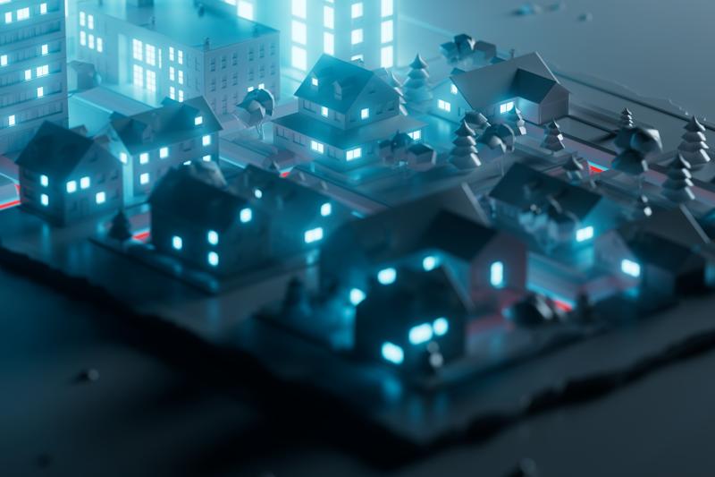 Uponor Visual 3D Local District Heating 2 Night