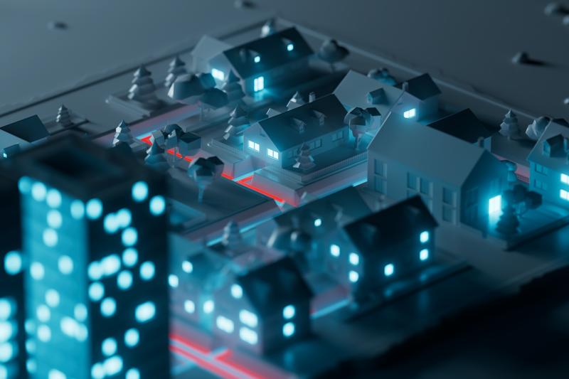 Uponor Visual 3D Local District Heating 3 Night