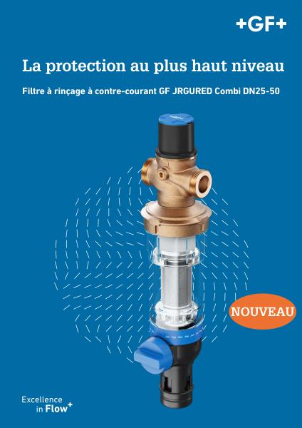 GF JRGURED Combi DN 25-50 Filtre à rinçage à contre-courant G