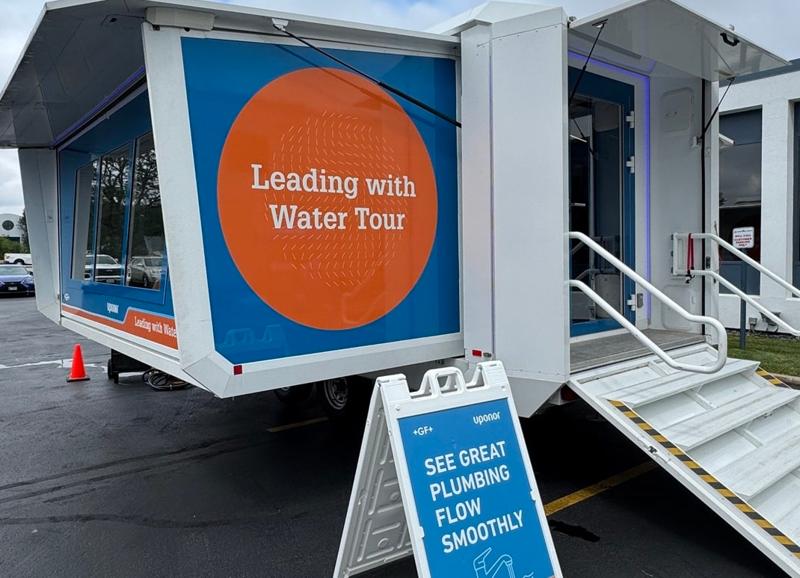 Mechanical Hub Visits Leading with Water Tour in Chicago, IL.