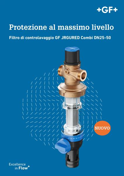 Filtro di controlavaggio GF JRGURED Combi DN25-50