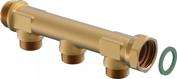 Uponor Aqua PLUS Fordeler med løpemutter WTR DR G3/4"MT/SN 3xG1/2"MT c/c50mm