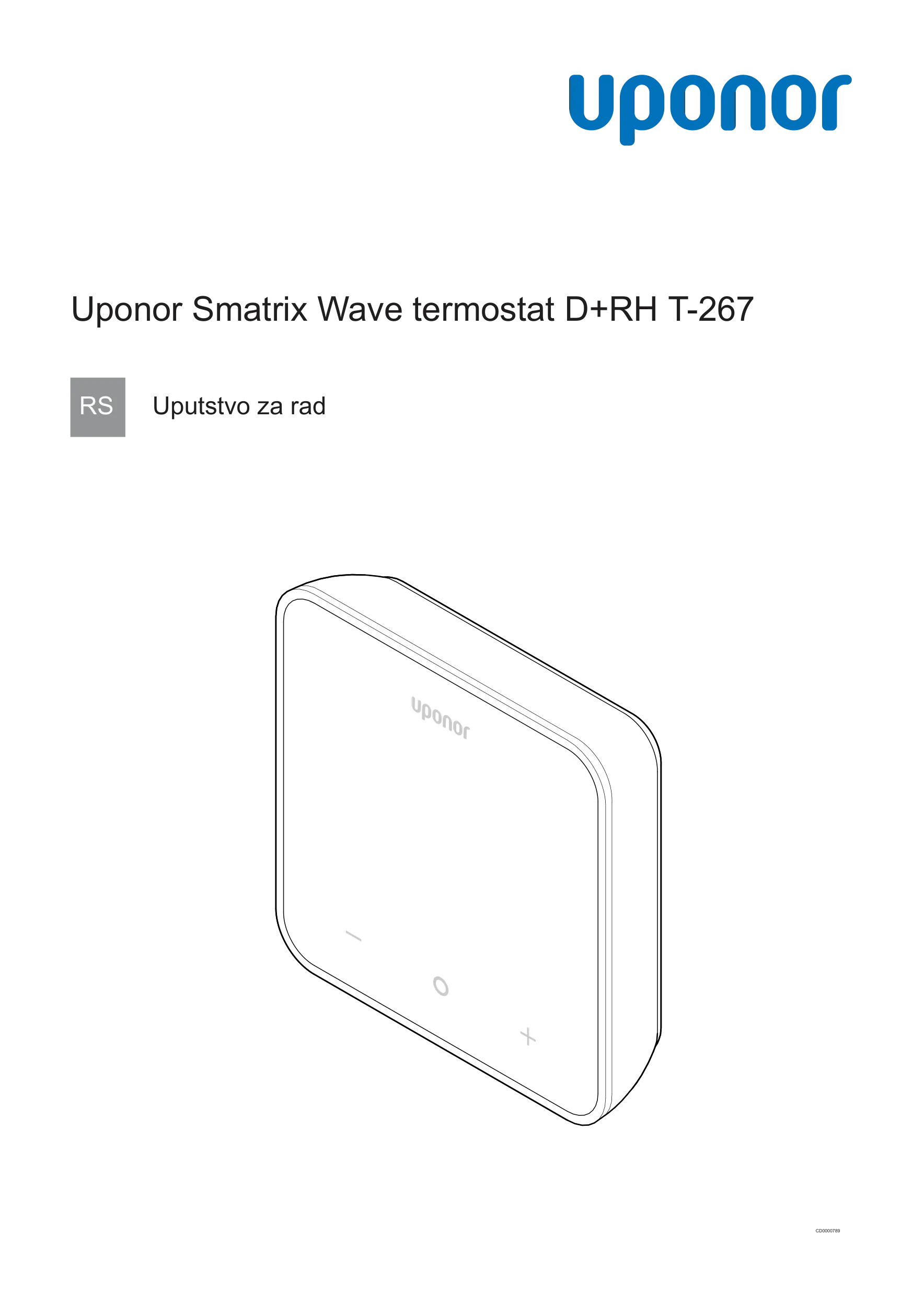 OM Smatrix Wave thermostat D+RH T-267 RS 1162407 v1