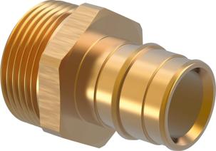 Uponor Q&E pāreja ar vītni ā.v. PL 25-G1"MT