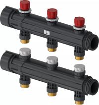 Uponor Magna collettore 1“1/2 attacco 3/4" eurocono 3x3/4Euro