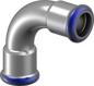 Uponor INOX alkūnė 42-42 - Prekę galima užsakyti, minimalus užsakymo įvykdymo laikas - 2 savaitės