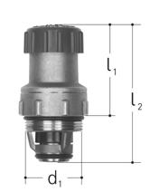 GF JRGARANT Oberteil Sicherheitsventil 6bar DN25
