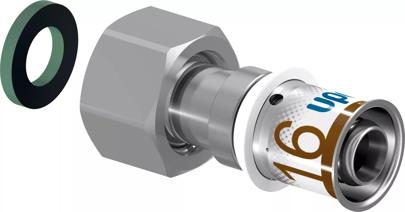 Uponor S-Press PLUS raccord écrou libre 16-G3/4"SN