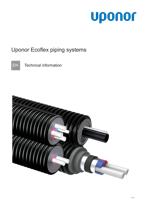 Műszaki információk Ecoflex piping systems (1120217)