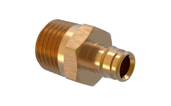 Uponor Q&E külsőmenetes csatlakozó PL 16-R3/4"MT