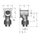 GF JRG Sanipex coude en applique PN10 25x3/4"