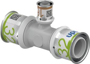 Uponor S-Press PLUS T-Stück reduziert PPSU 32-16-32