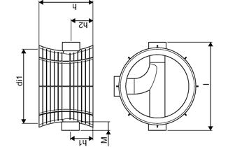 PP 1000/200 MM T4 RENSE- OG INSPEKTIONSBRØND SORT