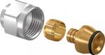 Uponor FPL-X adapter, plated PL 12x1,1-G1/2"FT
