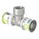 Uponor S-Press PLUS tee female thread 32-Rp3/4"FT-32 - Item available on request, minimum lead time 2 weeks
