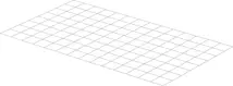 Uponor Classic Stahlmatte beschichtet 100mm 2100x1200x3mm