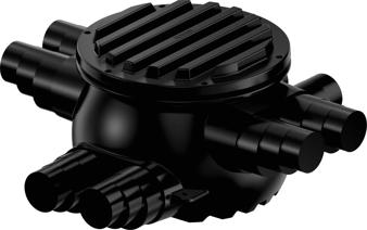 Uponor Ecoflex Pozzetto multiplo 6x140/175/200
