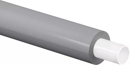 Uponor Combi Pipe isolato PN10, grey 25x3,5 9mm 46x9 25m