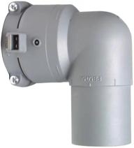 GF INSTAFLEX manchon coudé à emboîtement mâle 90deg Electro Fusion d32