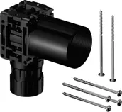 Uponor Smart Aqua PLUS koblingsdåse, enkelt Q&E M7a PPSU