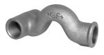 GF Malleable Fittings T per incrocio 87 87 1/2 G
