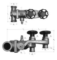 GF JRG Umgehungsmischventil DN40