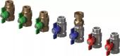 Uponor Combi Port Gen Ball valve set x7,DN20,MT/FT