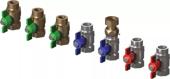 Uponor Combi Port Gen zawory kulowe x7,DN20,MT/FT