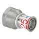 Uponor S-Press PLUS Übergangsmuffe 25-Rp1"FT