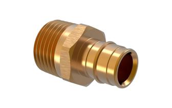 Uponor Q&E külsőmenetes csatlakozó PL 25-R1"MT