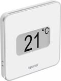 Uponor Smatrix Wave digital termostat med RH hvid trådløs style T-169 D+ RH