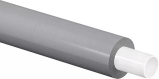 Uponor Combi Pipe insulated PN10, grey 16x2,2 6mm 31x6 50m